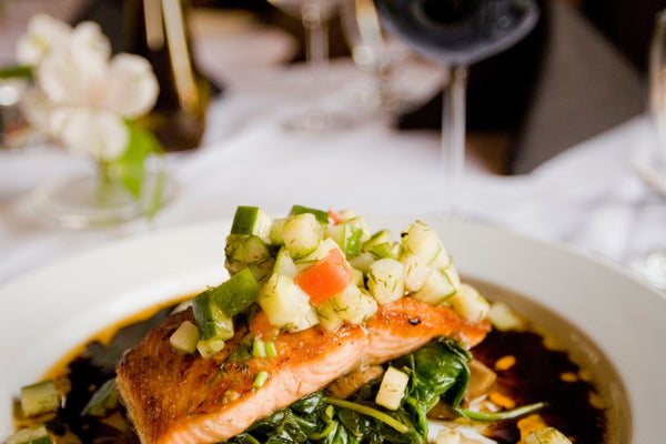 Recipe : Salmon in teriyaki sauce with vegetables - My Kitchen Gadgets