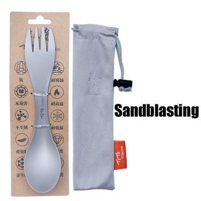 2 in 1 Spoon And Fork Camping Utensil - My Kitchen Gadgets