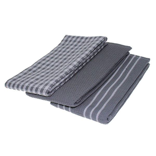 3pcs Cotton Kitchen Towels - My Kitchen Gadgets