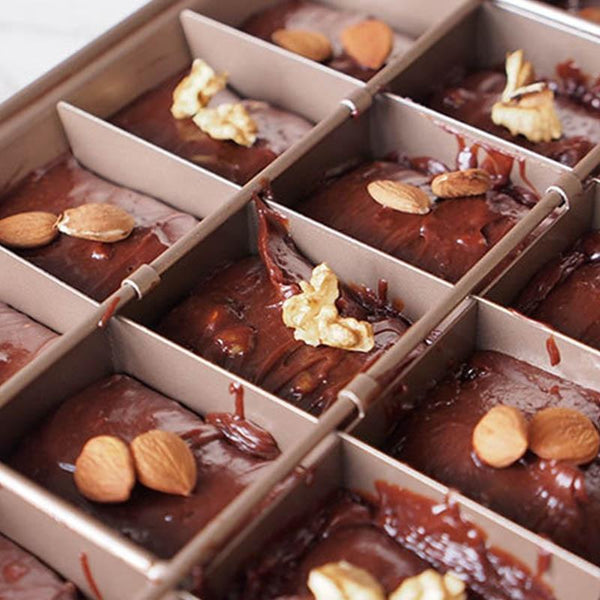 Brownie Baking Pan With Dividers - My kitchen gadgets