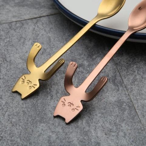 Cartoon Cat Teaspoon - My kitchen gadgets