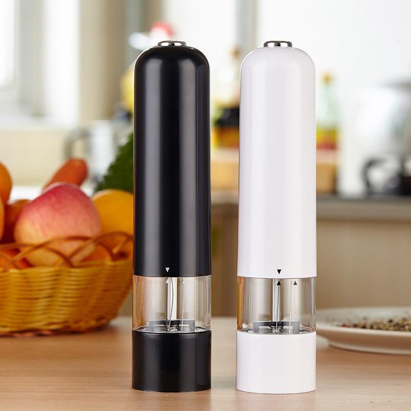 Electric Pepper Mill - Just turn it over and it will grind your