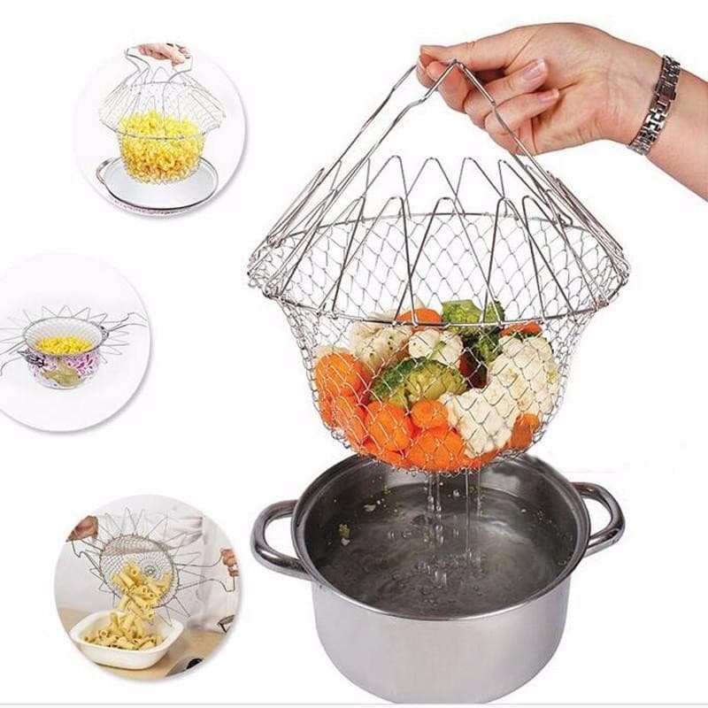 Expandable Frying Basket - Cook with Ease – My Kitchen Gadgets