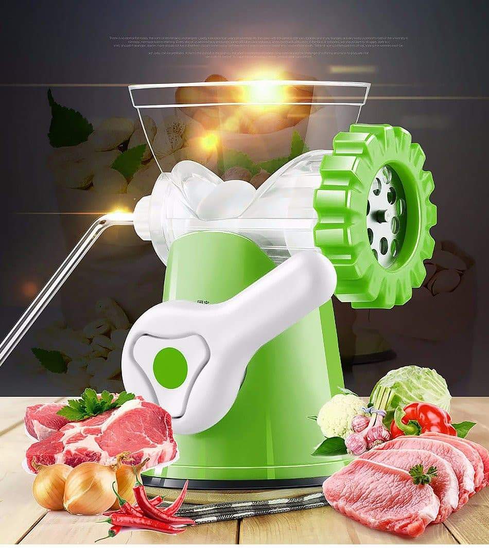 Food Meat Mini Grinder Home Kitchen Gadgets Hand Handle Cooking Accessories  NEW