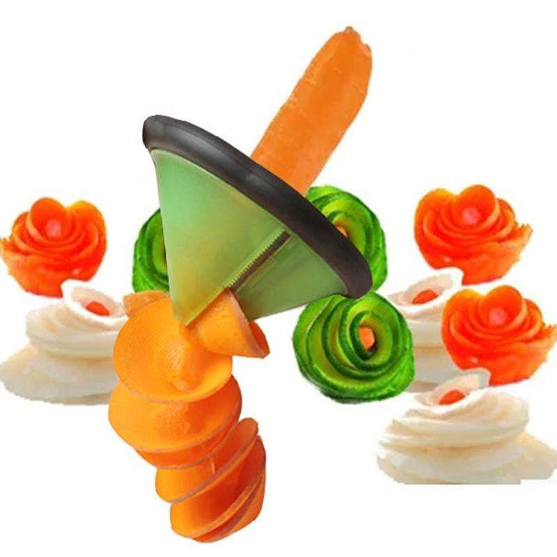 mini sharpener shaped vegetable slicer spiral