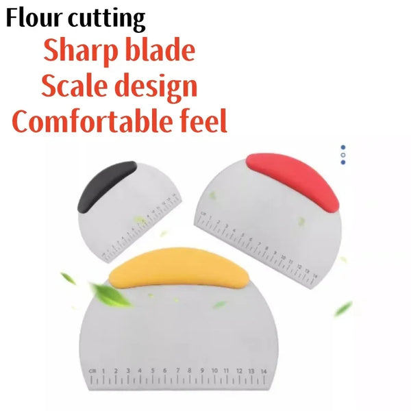Pastry Cutter - Stainless Steel Dough Blender with Ergonomic Handle