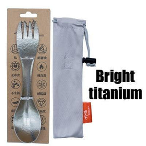 2 in 1 Spoon And Fork Camping Utensil - My Kitchen Gadgets