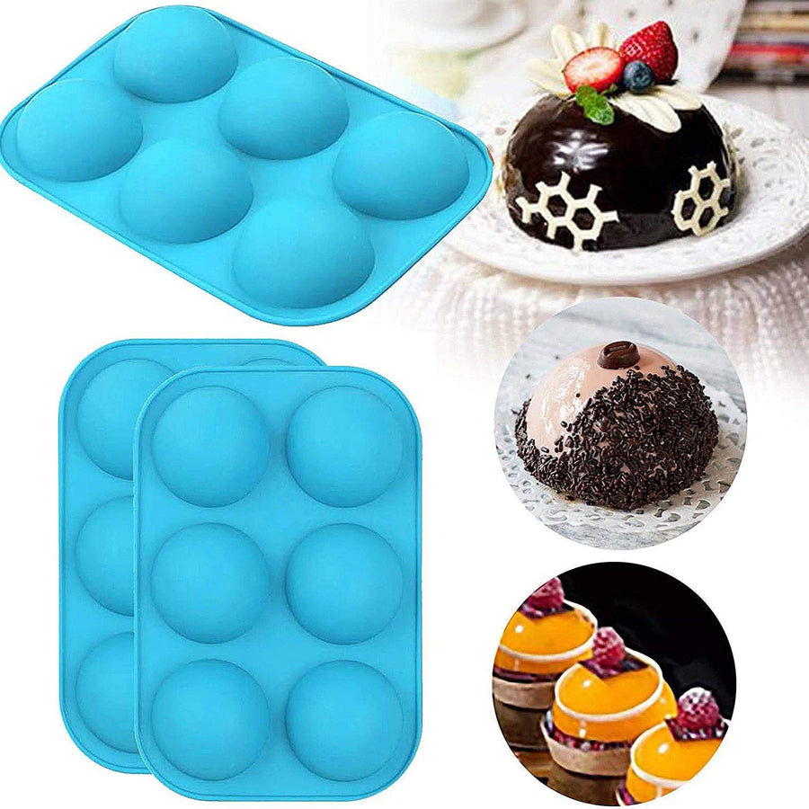 2pcs sphere chocolate Bombe mold - My Kitchen Gadgets