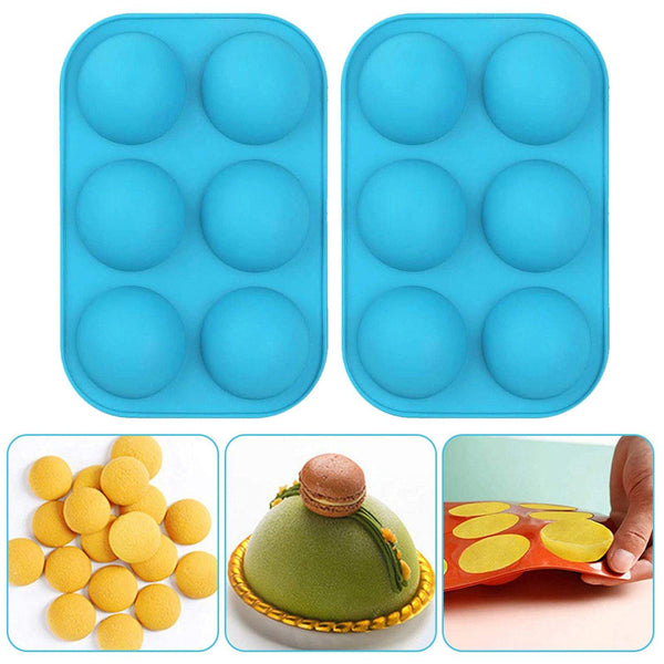 2pcs sphere chocolate Bombe mold - My Kitchen Gadgets
