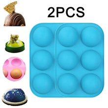 2pcs sphere chocolate Bombe mold - My Kitchen Gadgets