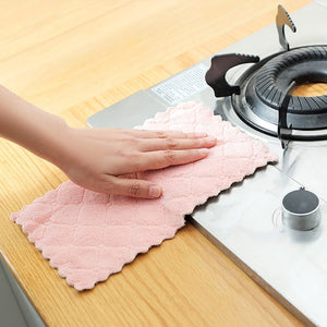 4 PCS Microfiber Kitchen Towels - My Kitchen Gadgets
