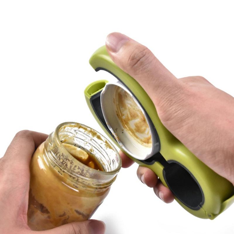 6-in-1 Multi Opener Jar Bottle Opener, Non-slip Easy Grip, Can Opener All  In One Ideal For Seniors, Chef, Kids, Weak Hands Gift