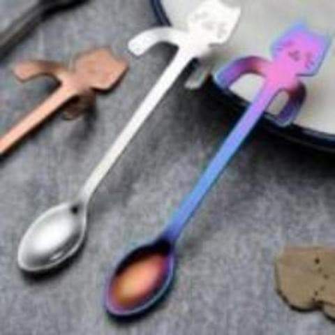 Cartoon Cat Teaspoon - My kitchen gadgets