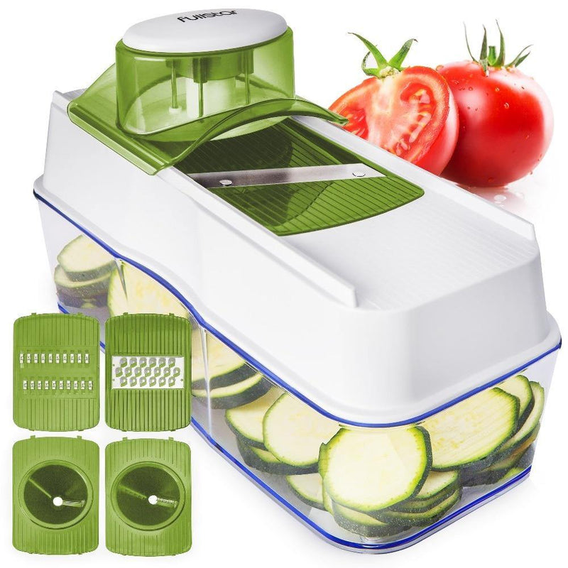 LMETJMA Ultra Sharp Mandoline Slicer Upgraded Vegetable Slicer