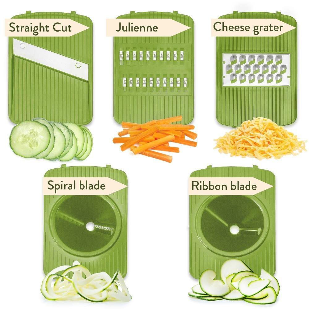 Fullstar 6-in-1 Mandoline Slicer: Versatile Kitchen Gadget, by iohhjghjhj