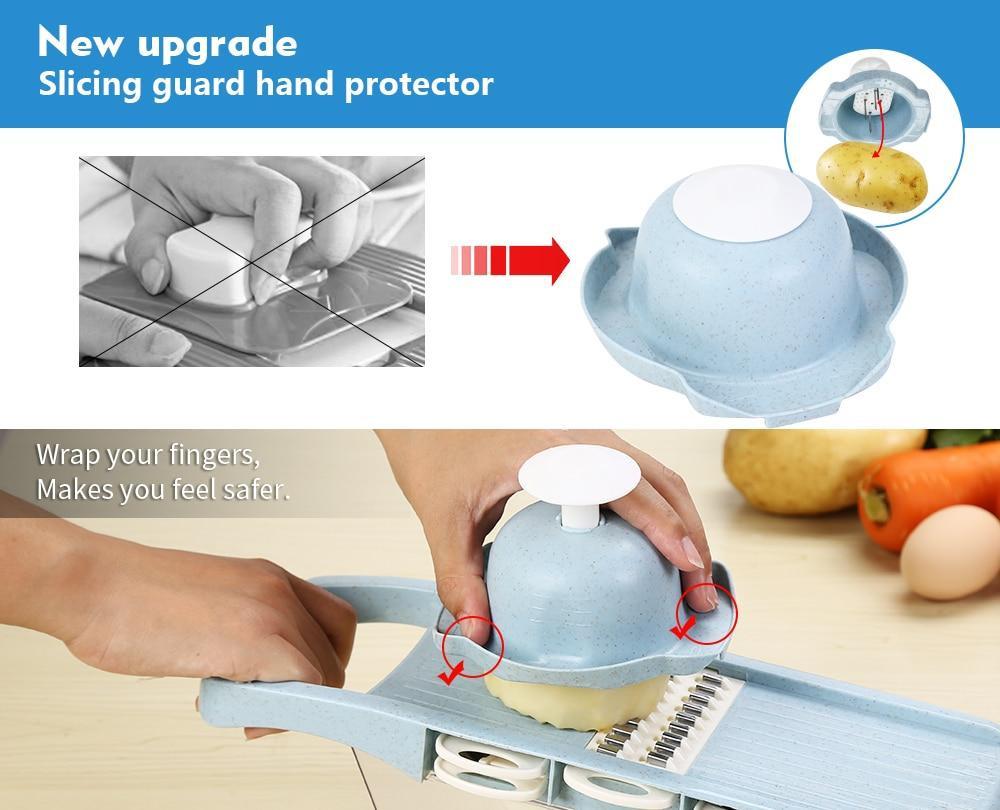Kitchen Master Multipurpose Slicer/Dicer with Peeler Tool – Cookware Outlet
