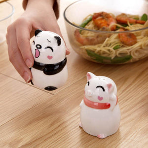 Panda Ceramic Salt And Pepper Shakers - My Kitchen Gadgets