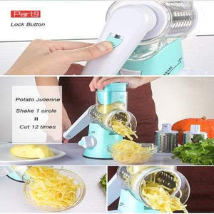 Manual Vegetable Cutter Slicer Round,Vegetable Cheese Grater