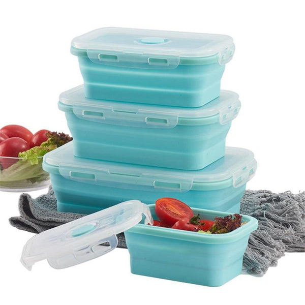 Silicon Food Storage Containers With Lids - My Kitchen Gadgets