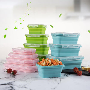 Silicon Food Storage Containers With Lids - My Kitchen Gadgets