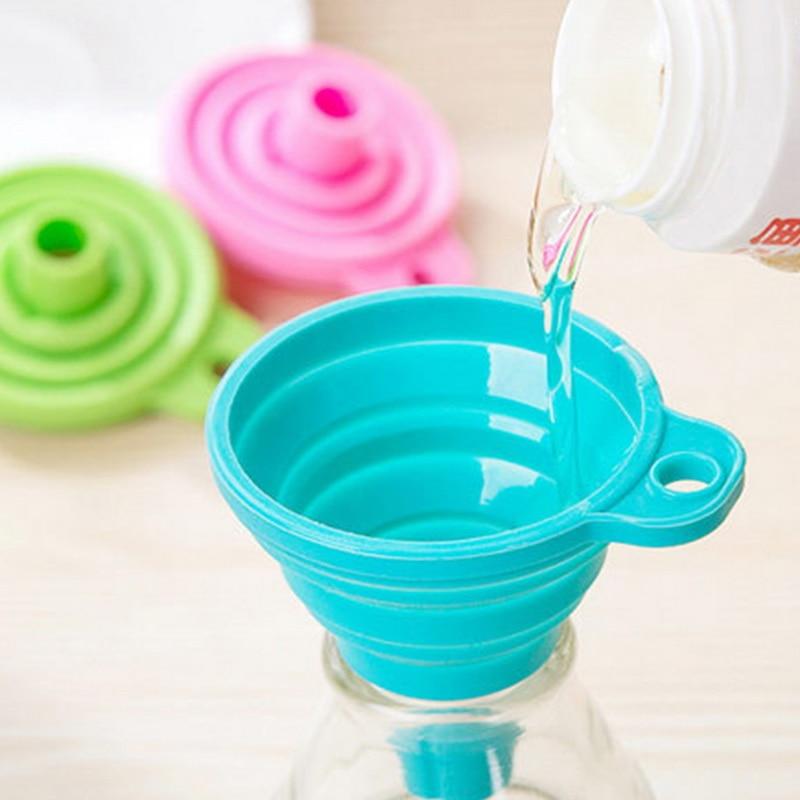 Silicone Collapsible Funnel - My Kitchen Gadgets