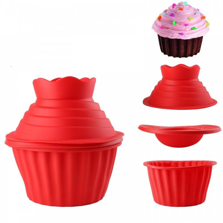 Silicone Giant Cupcake Pan - My kitchen gadgets