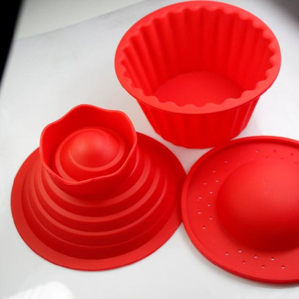 Silicone Giant Cupcake Pan - My kitchen gadgets