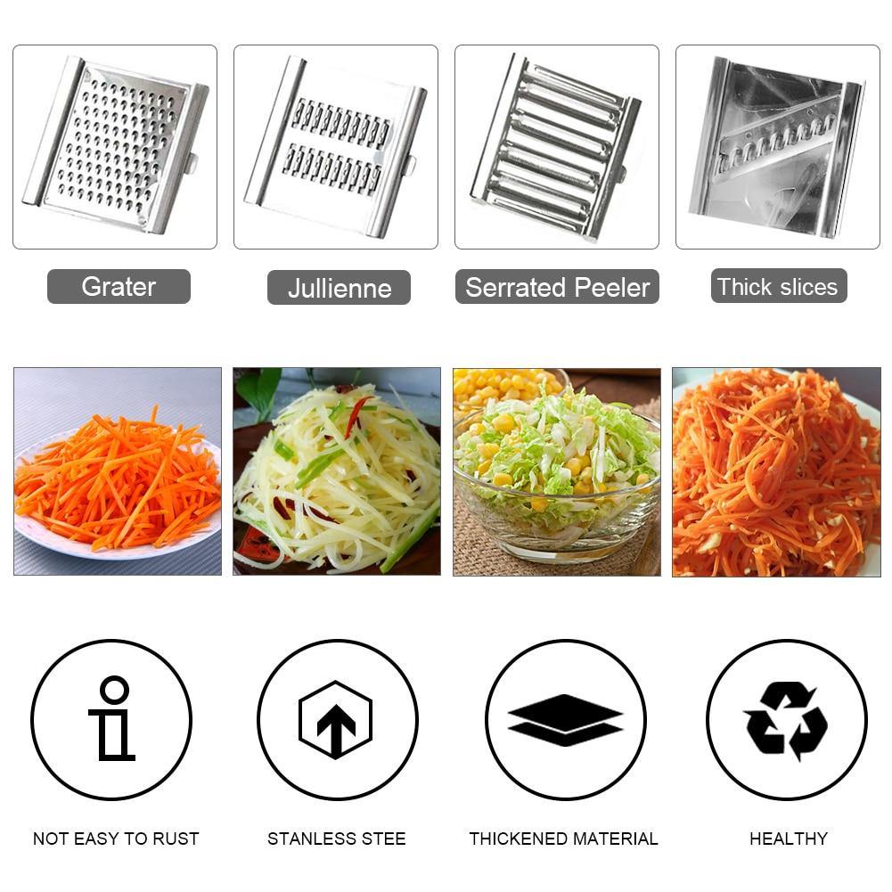 Stainless Steel Metal Multi Vegetable Slicer – My Kitchen Gadgets