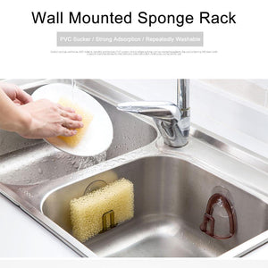 Suction Cup Sink Sponge Holder - My Kitchen Gadgets