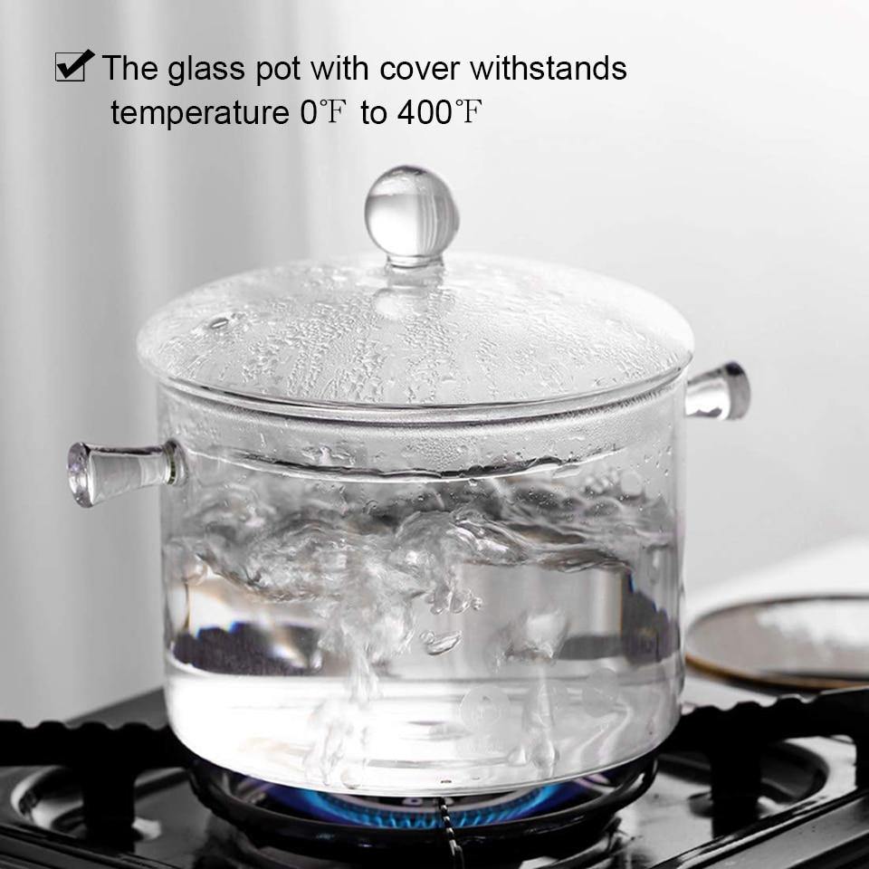 Transparent Glass Cooking Pot – My Kitchen Gadgets