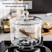 Transparent Glass Cooking Pot - My Kitchen Gadgets
