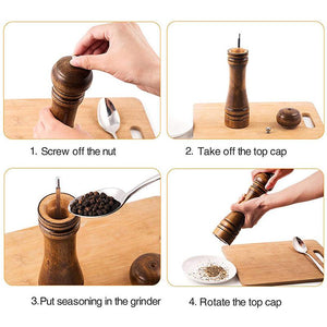Wood Salt And Pepper Shaker - My Kitchen Gadgets